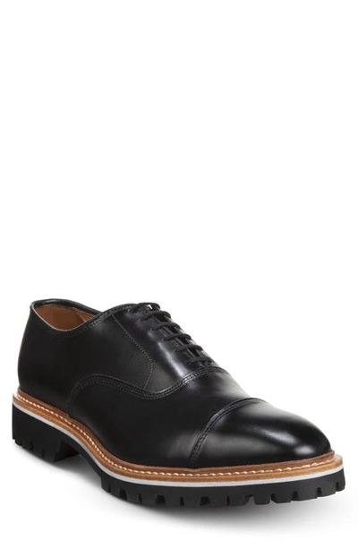 Allen Edmonds Parkflaglug Cap Toe Oxford In Black