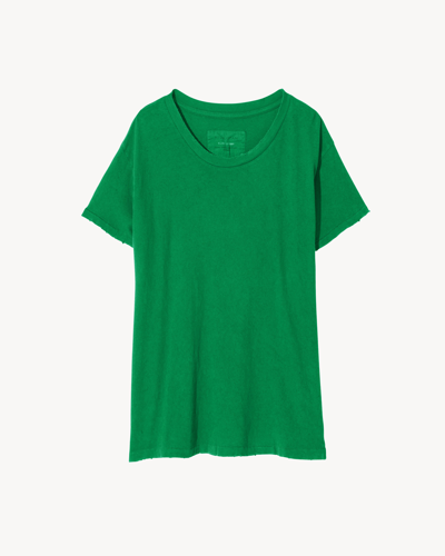 Nili Lotan Brady Tee In Malachite Green