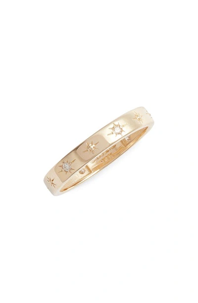 Anzie X Mel Soldera Celestial 14k Gold & Diamond Eternity Ring In Gold/ Diamond