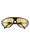 Tom Ford Camillo Pilot Eco-acetate Sunglasses In Black,brown