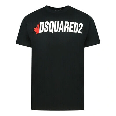 Pre-owned Dsquared2 Herren T-shirts S74gd0834 S21600 900 T-shirt