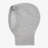 Bonpoint Baby Cashmere Balaclava In Grey