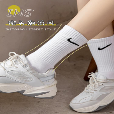 Nike 耐克男袜女袜2022夏季新款官网正品运动袜休闲时尚长筒袜子