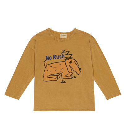 Bobo Choses Kids Yellow Sleepy Dog T-shirt