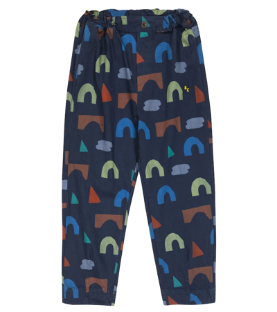 Bobo Choses Kids' Little Boy's & Boy's Playful Print Trousers In Midnight Blue
