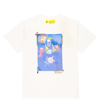 OFF-WHITE PRINTED COTTON JERSEY T-SHIRT