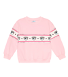 MONNALISA X CHIARA FERRAGNI EYE-MOTIF JERSEY SWEATSHIRT