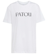 Patou Logo-print Organic-cotton T-shirt In White