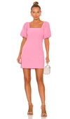 Sndys X Revolve Tuscany Linen Dress In Pink