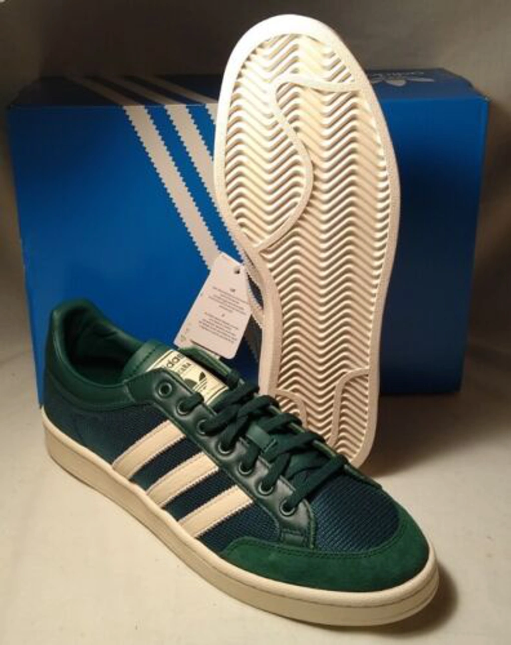 Pre-owned Adidas Originals Adidas Americana Low Green Off