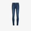 Good American Good Legs Ankle Skinny Jeans In Blue