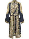 CAMILLA BAROQUE PATTERN-PRINT SILK dressing gown