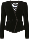 DOLCE & GABBANA DOUBLE-BREASTED FITTED BLAZER