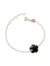 Pasquale Bruni Women's Petit Joli 18k Rose Gold, Black Onyx, & Diamond Flower Charm Bracelet