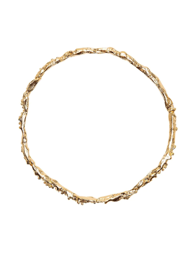 Alighieri Gold-plated The Infernal Rocks Bangle Bracelet