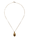 Alighieri Gold-plated The Fragmented Amulet Pendant Necklace In Gold