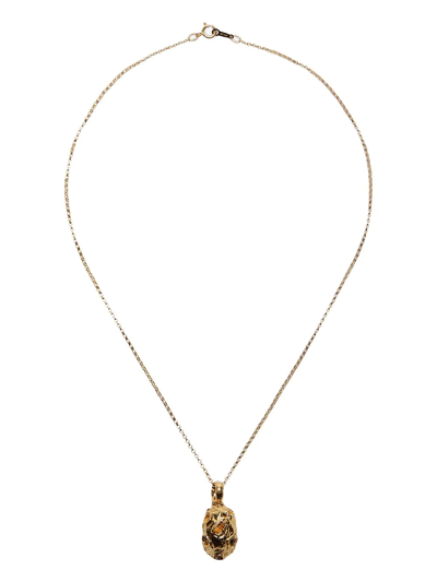 Alighieri Gold-plated The Fragmented Amulet Pendant Necklace