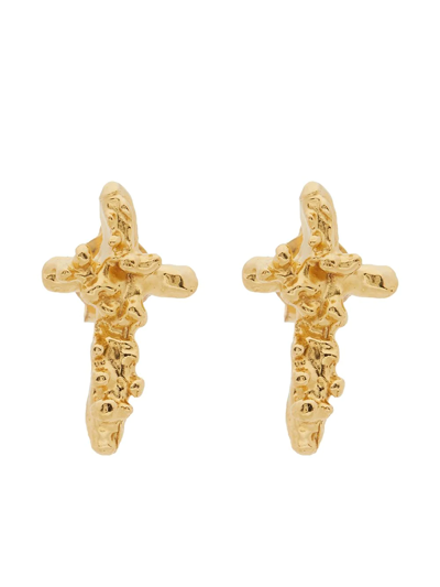 Alighieri The Gilded Dagger Single Stud Earring In Gold