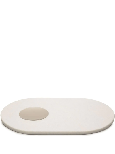 Tom Dixon Stone Curved Chopping Board In Grau