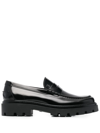TOD'S PATENT-LEATHER LOAFERS