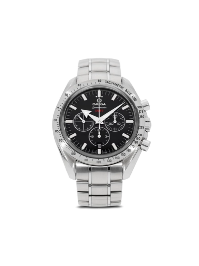 Pre-owned Omega 2008  Speedmaster 42mm In Black