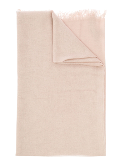 FALIERO SARTI DIANETTA CASHMERE AND SILK PINK SCARF FALIERO SARTI MAN