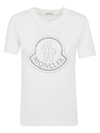 Moncler Studded Logo T-shirt In White