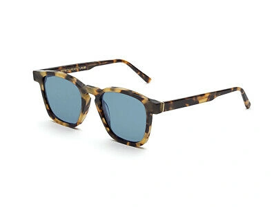 Pre-owned Retrosuperfuture Sunglasses Unico Cheetah Havana Havana Blue