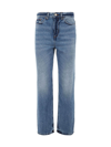 TWINSET TWINSET STRAIGHT LEG CROPPED JEANS