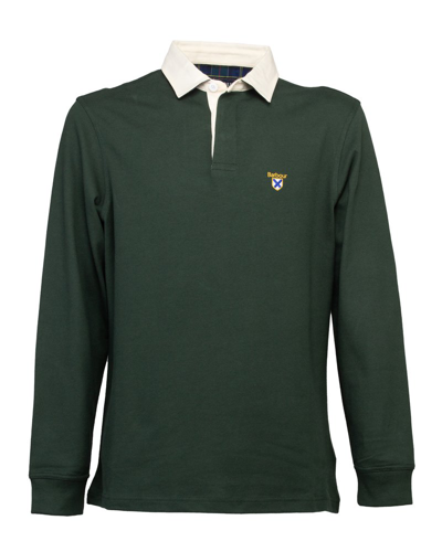 Barbour Logo Embroidered Long In Green