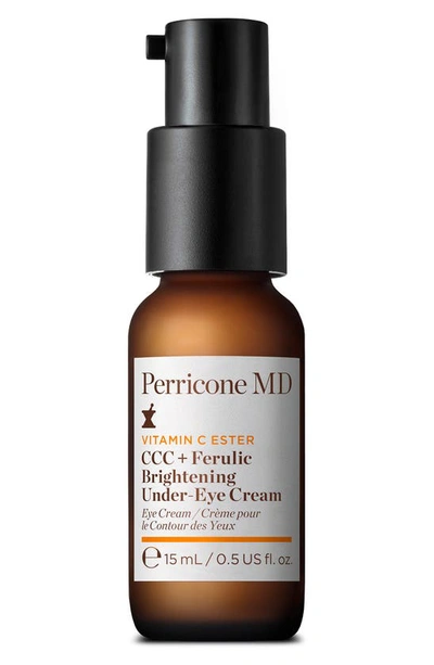 Perricone Md Vitamin C Ester Ccc + Ferulic Brightening Under-eye Cream 0.5 Oz.