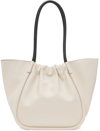 PROENZA SCHOULER OFF-WHITE LARGE RUCHED TOTE