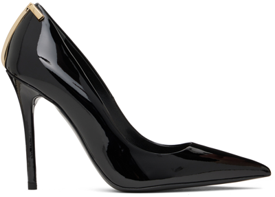 Tom Ford T-hardware 105 Patent-leather Pumps In Black