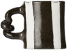 HARLIE BROWN STUDIO BLACK LATTE MUG