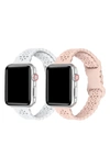 THE POSH TECH SILICONE SPORT 2-PACK APPLE WATCH® WATCHBANDS