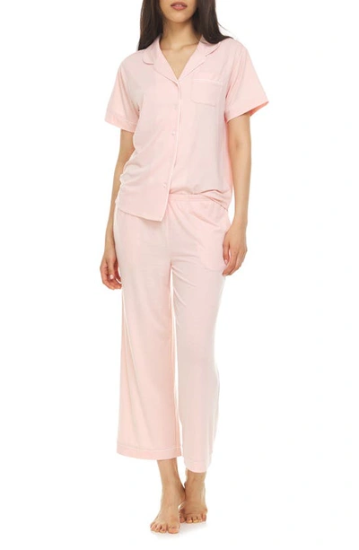 Flora By Flora Nikrooz Annie Matching Pajama Set In Rose