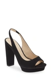 Pelle Moda Palma Slingback Sandal In Midnight