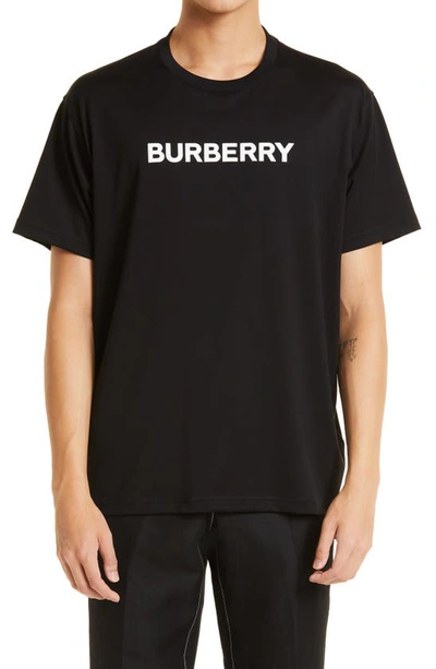 BURBERRY BURBERRY HARRISTON COTTON GRAPHIC TEE