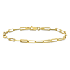 Amour 3.3mm Paperclip Chain Bracelet In 14k Yellow Gold In Yellow