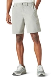 Lucky Brand 8-inch Adventure Hybrid Shorts In Frost Grey