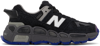 New Balance Salehe Bembury 574 Yurt Leather And Mesh-trimmed Brushed-suede Sneakers In Black