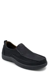 Aston Marc Classic Slip-on Moccasin In Blk/ Blk