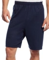 Champion Blue Elastic Waist Shorts In Navy