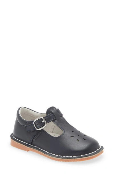 L'amour Kids' Joy Classic T-strap Shoe In Navy