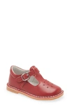 L'amour Kids' Joy Classic T-strap Shoe In Red
