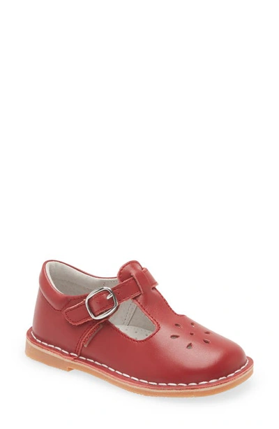 L'amour Kids' Joy Classic T-strap Shoe In Red