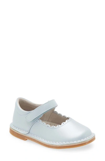 L'amour Kids' Caitlin Scallop Mary Jane In Pearl Blue