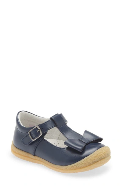 L'amour Kids' Emma Bow Mary Jane In Navy