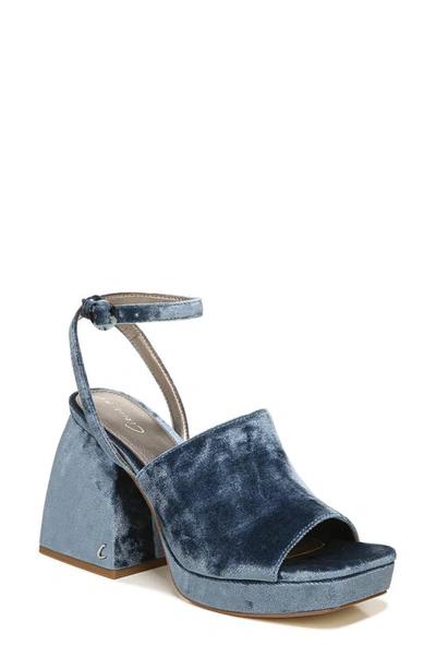 Circus By Sam Edelman Miranda Platform Ankle Strap Sandal In Deja Blue