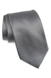 Nordstrom Silk X-long Tie In Silver